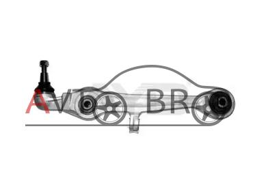 Рычаг подвески передней (спереди/снизу) Audi A4/A6/Passat B5 96-09 (конус 17мм)